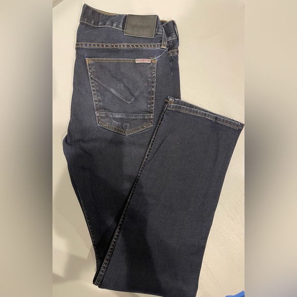 EUC, Hudson Byron Straight Leg Jean, button fly, men’s 34 - Picture 2 of 8